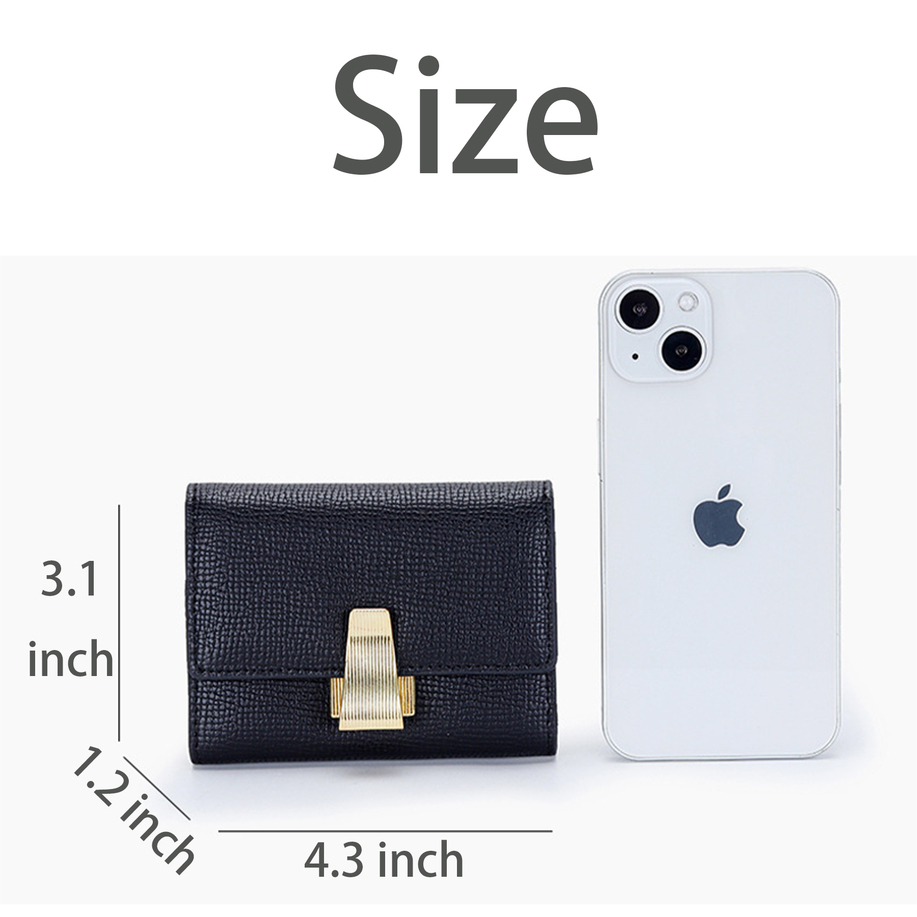 Genuine Leather Exquisite multi-card ID bag 5