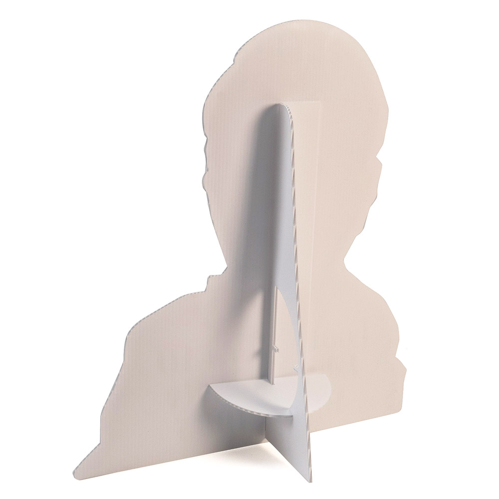Corrugated Plastic Tabletop Standee - Sheet size 24" x 24" 5