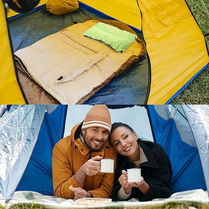 Outdoor automatic inflatable pillow 6