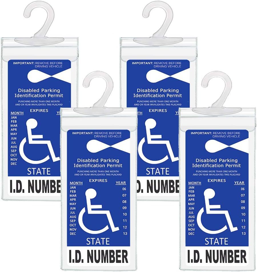 Parking Placard Holder with Large Hanger 3
