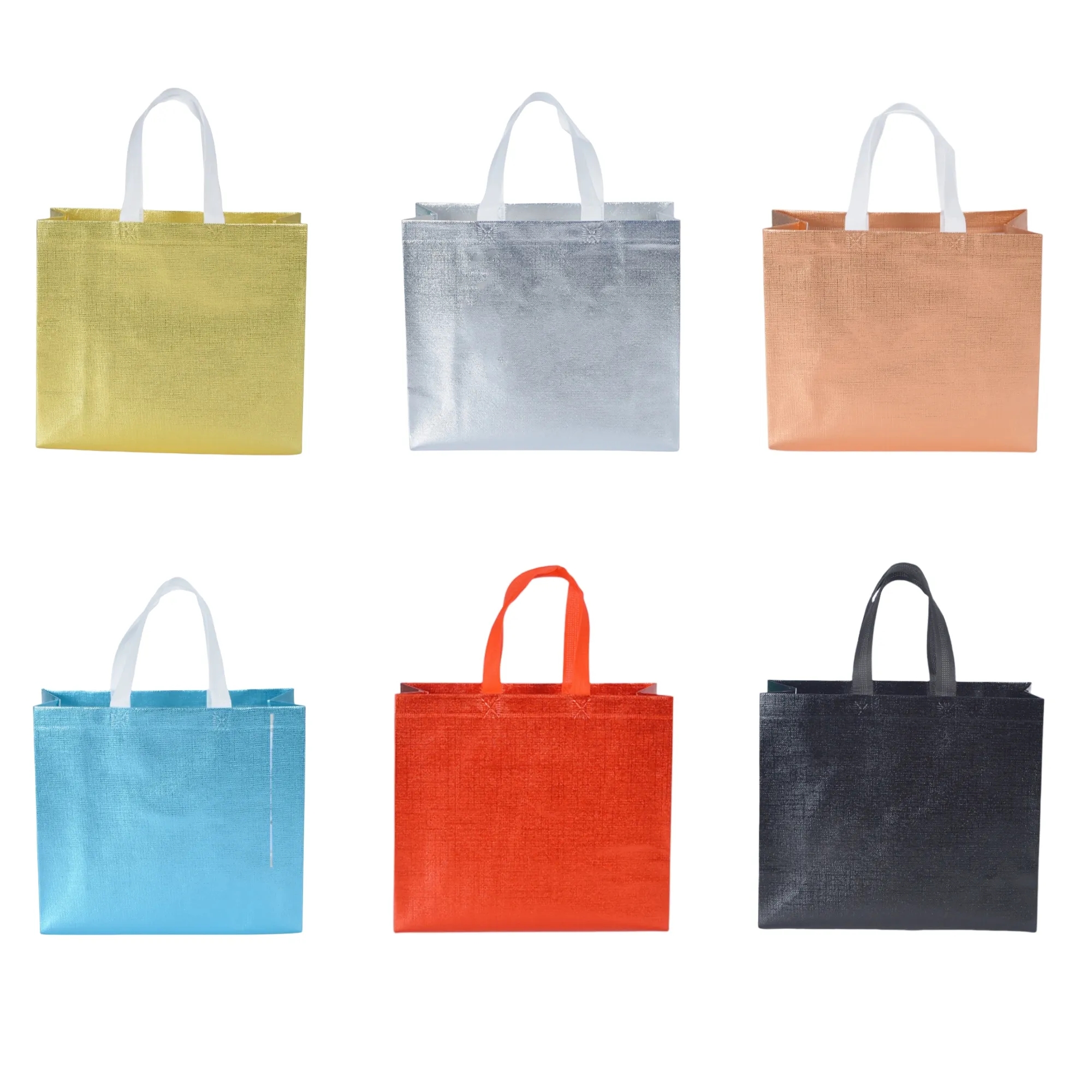Metallic Laminated Non-Woven Gift Tote Bag 4