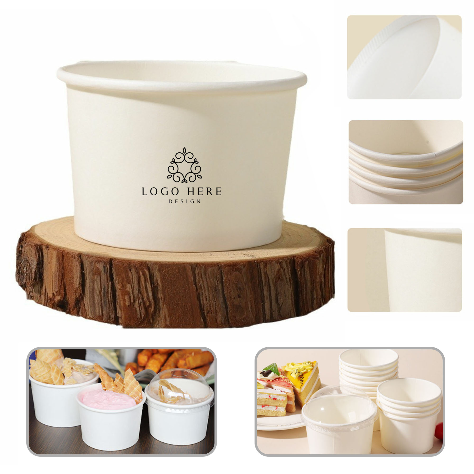 Durable Ice Cream Cup 2