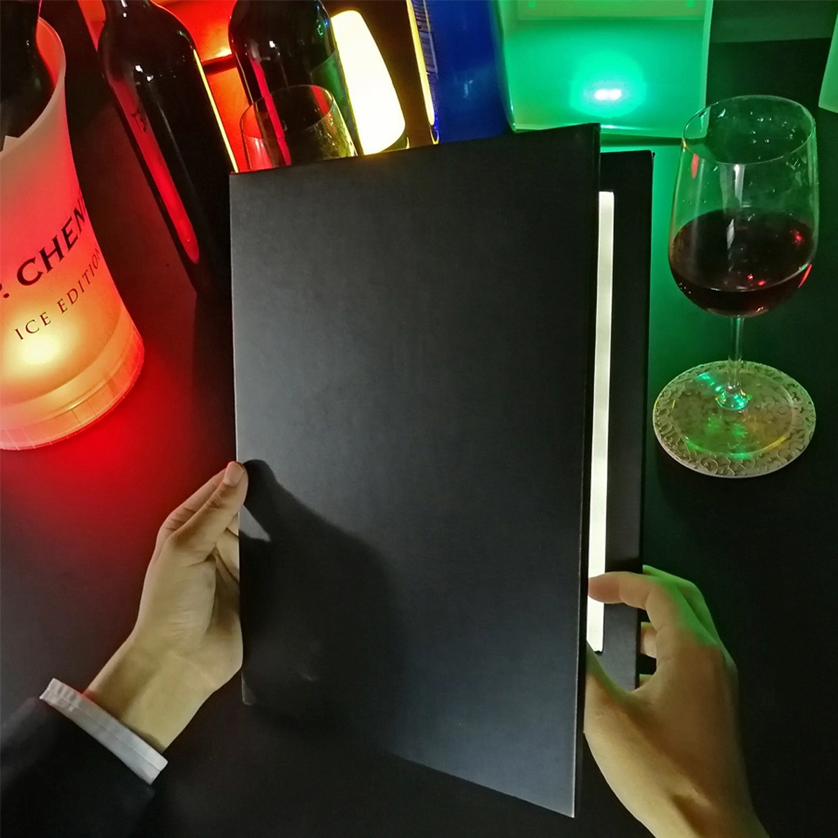 Luxury Light Up Menu Double Pages 3