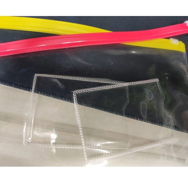 PVC Zipper Pouch With Card Holder 2