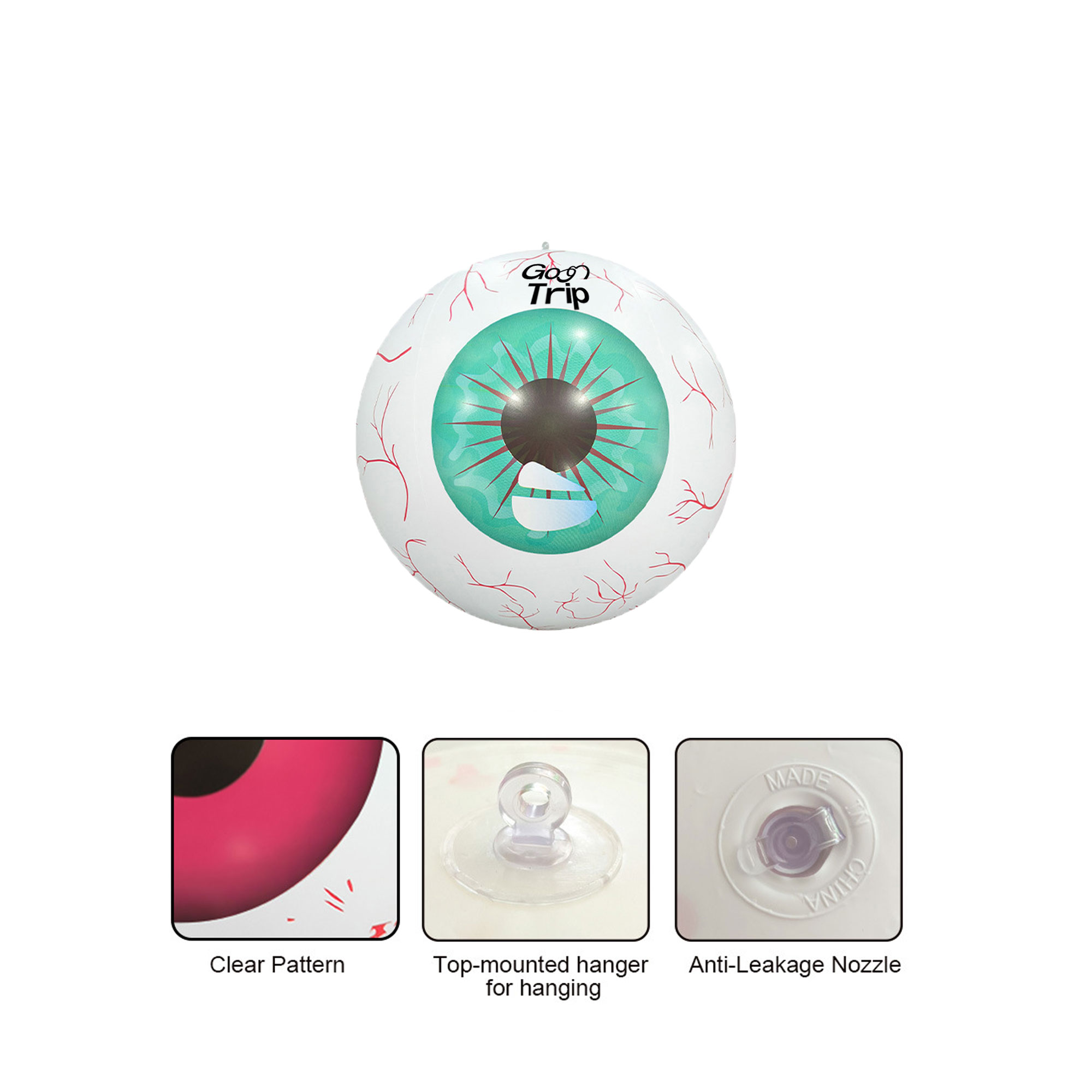 Red Non Luminous Eye Ball 4