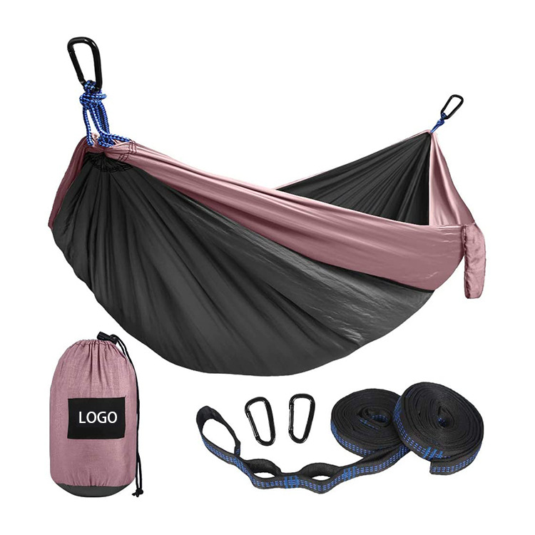 Hammock Double & Single Portable Hammocks/2 Tree Straps 8