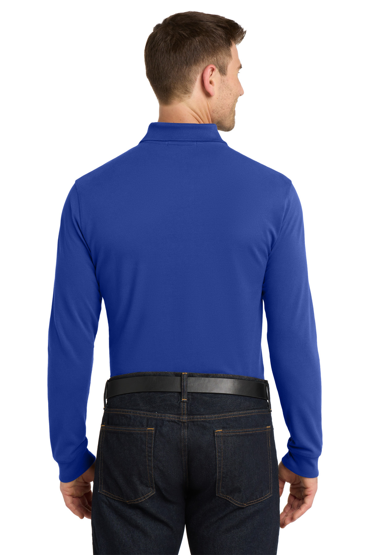 Port Authority EZCotton Long Sleeve Polo. K8000LS 7