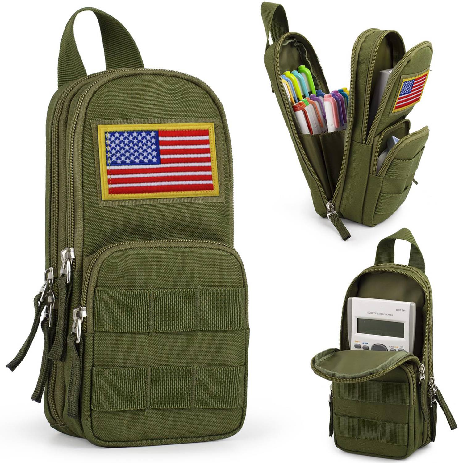 Large Capacity Canvas Pencil Storage Bag 6