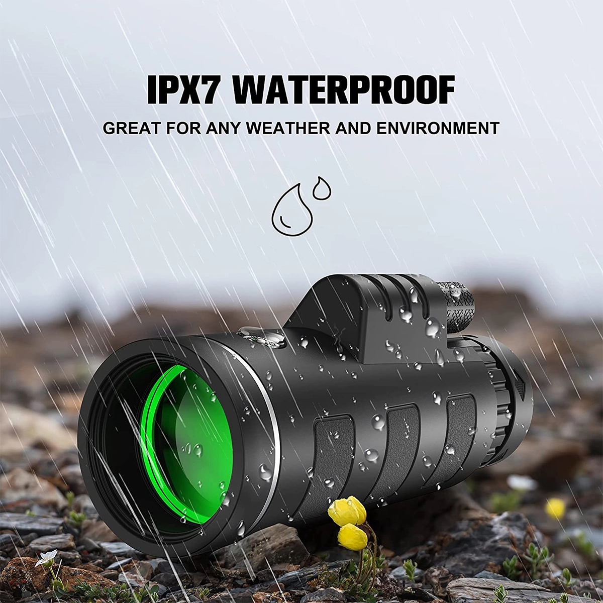 40X60High Definition Monocular Telescope 2
