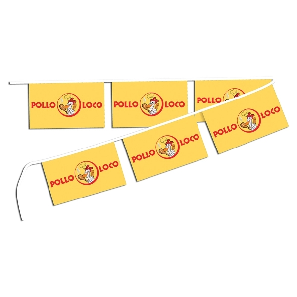 Rectangle Pennant String Flags 2