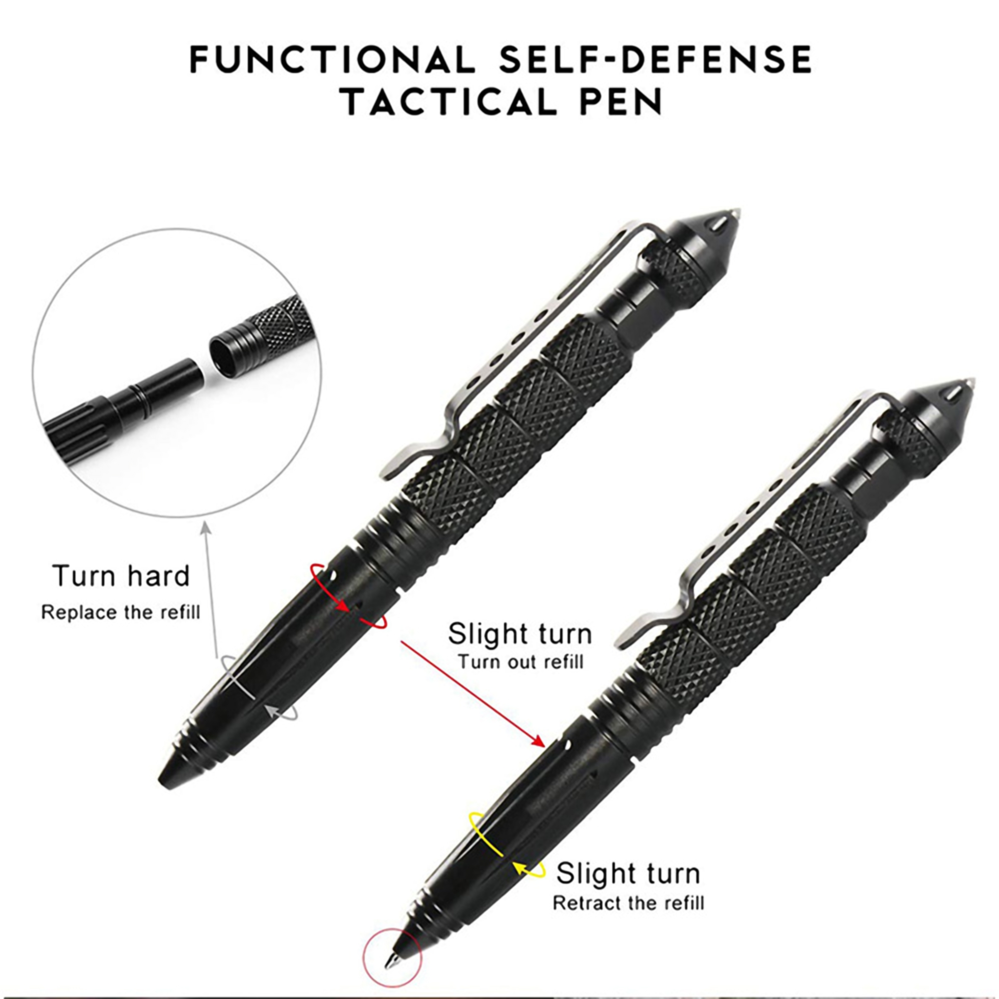 Functional Self-Defense Tactical Pen 3