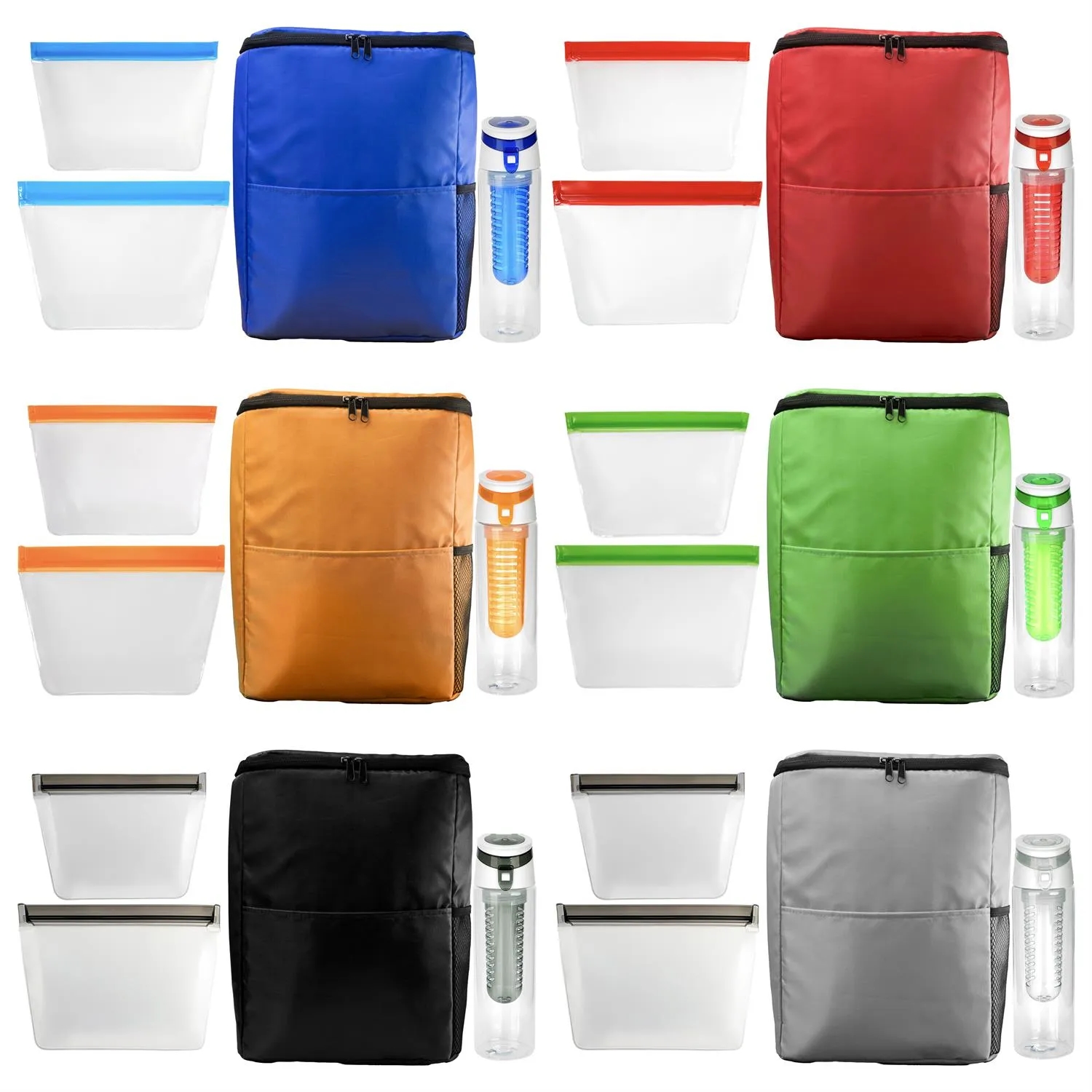 Sporty RPET Food Storage and Drink Set 17