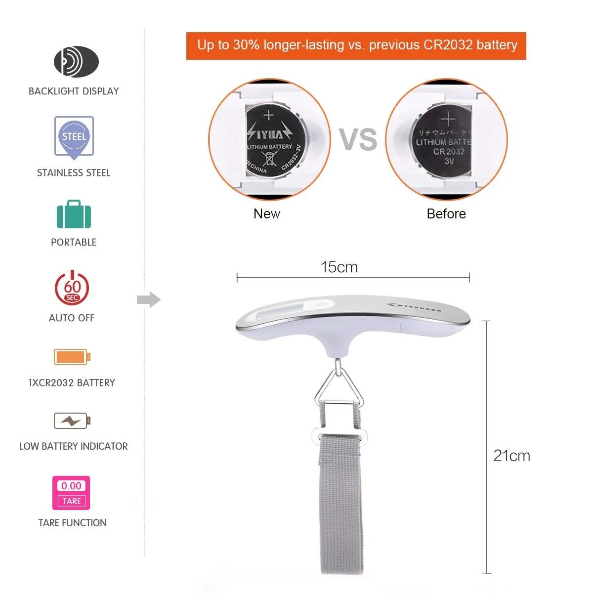 Digital Luggage Scale 1