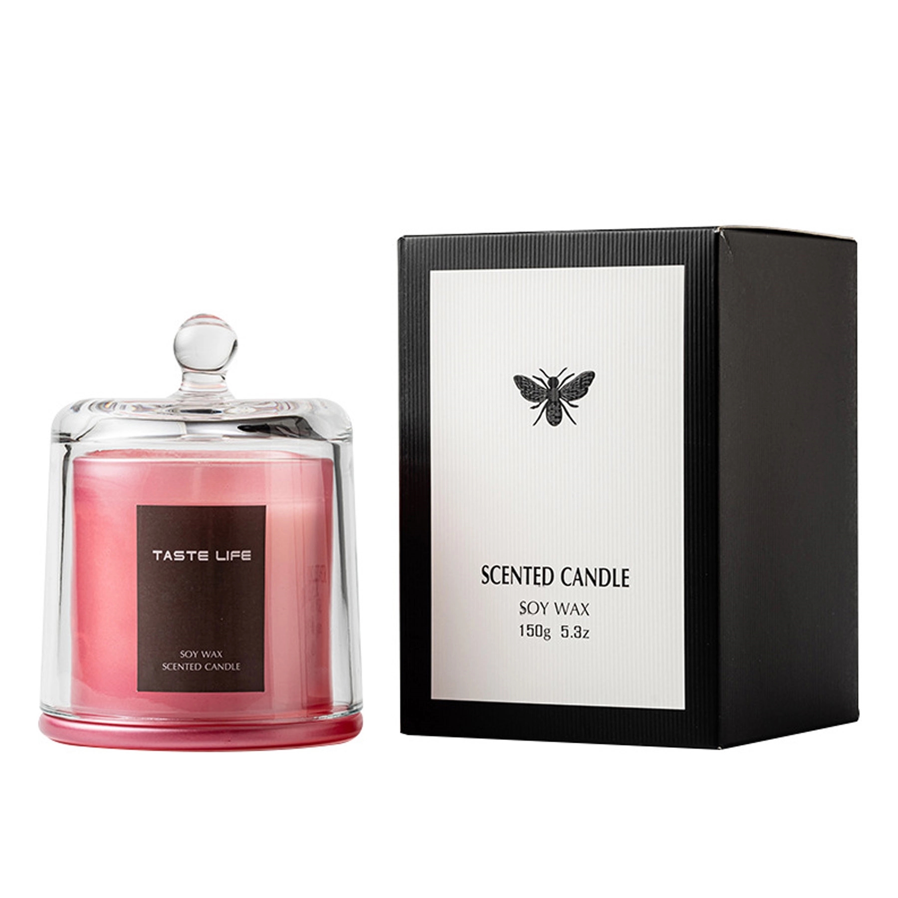 Glass Smokeless Scented Candle 2