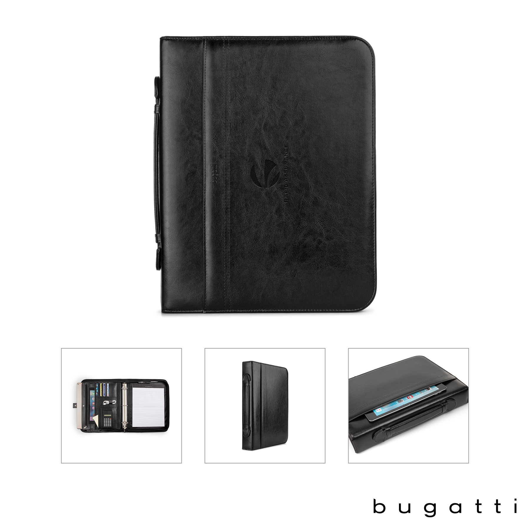 Bugatti 3-Ring Binder Padfolio 6