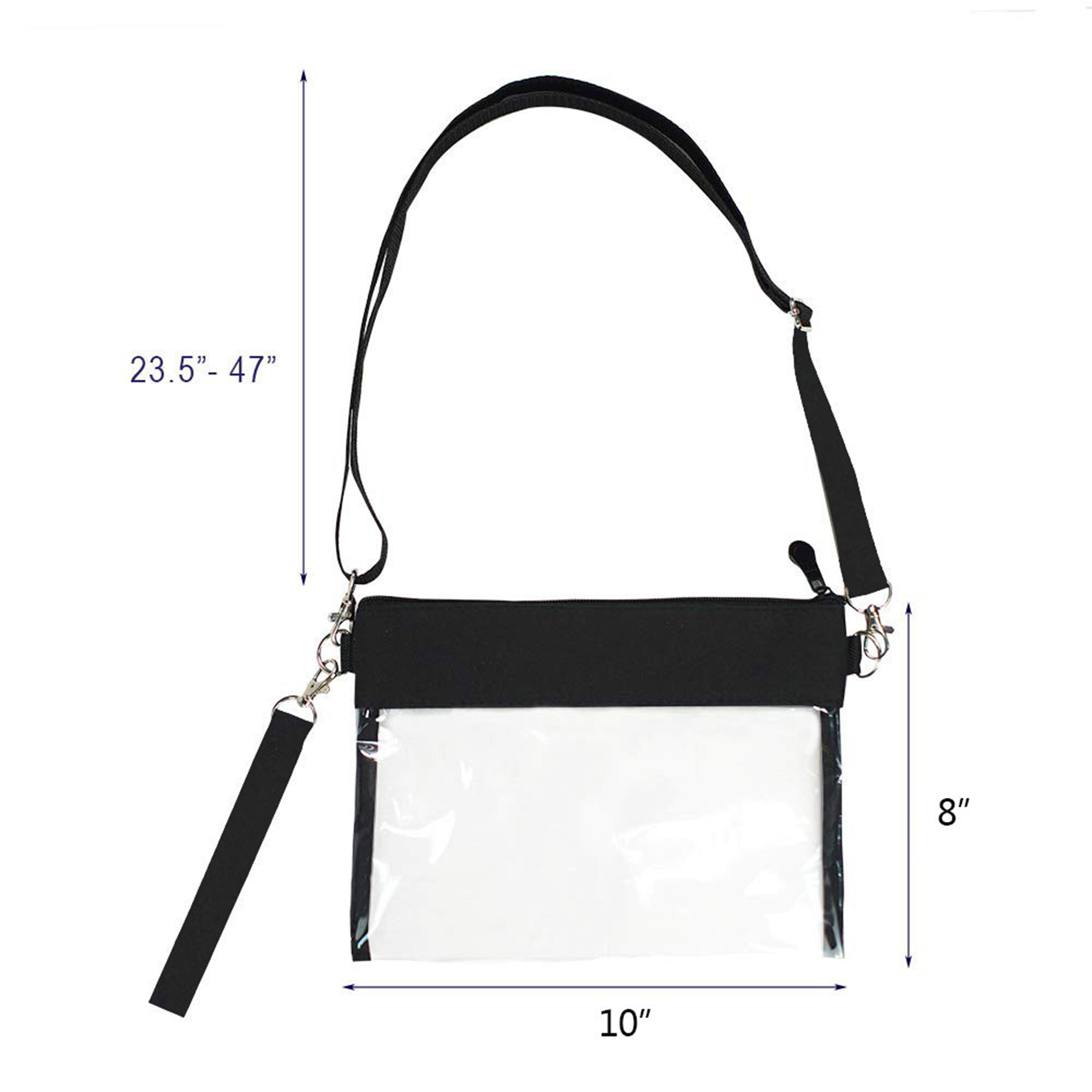 Clear Stadium Shoulder Bags 3