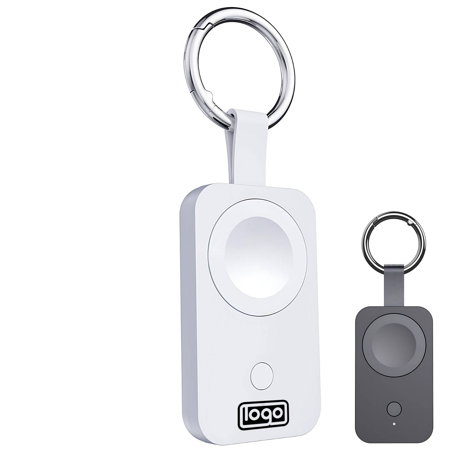 1000mAh Magnetic Wireless Power Bank Keychain for Watches