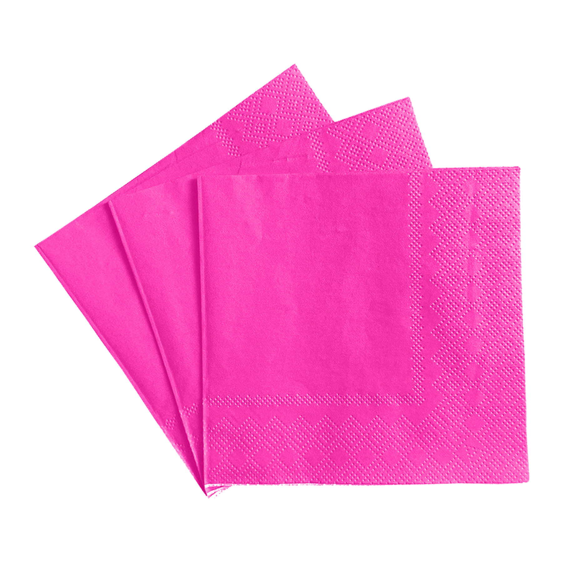2 Ply 5'' Custom Colorful Cocktail Napkins 11