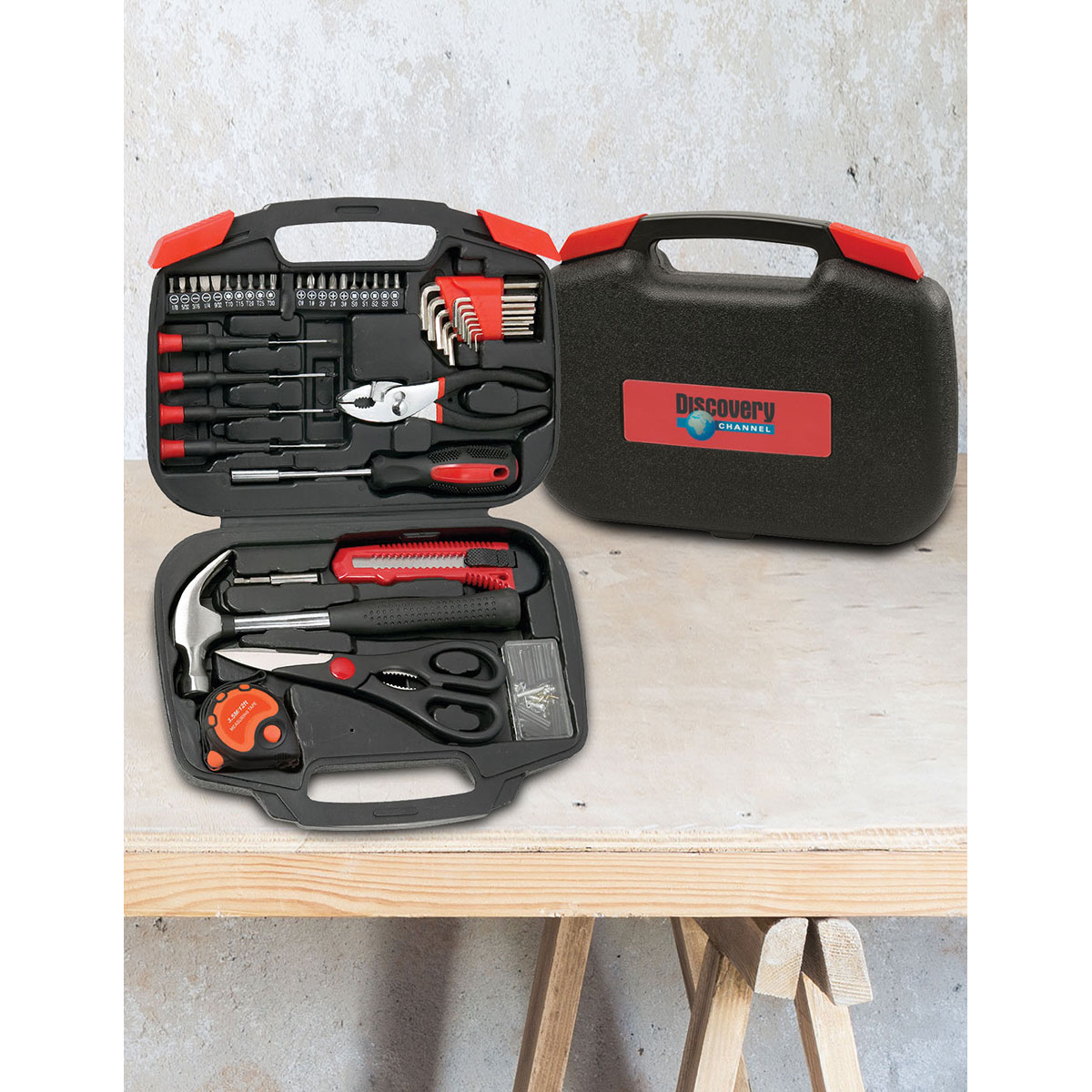 Tool Set with Bi-Fold Carrying Case 2