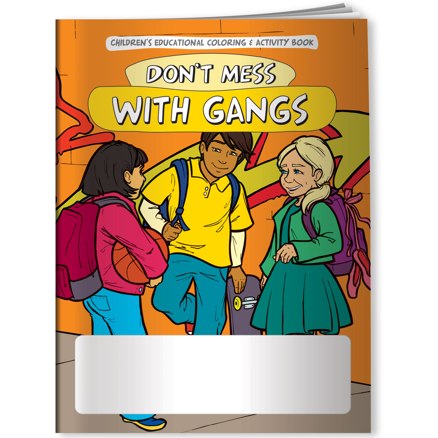 Coloring Book - Don't Mess with Gangs 5