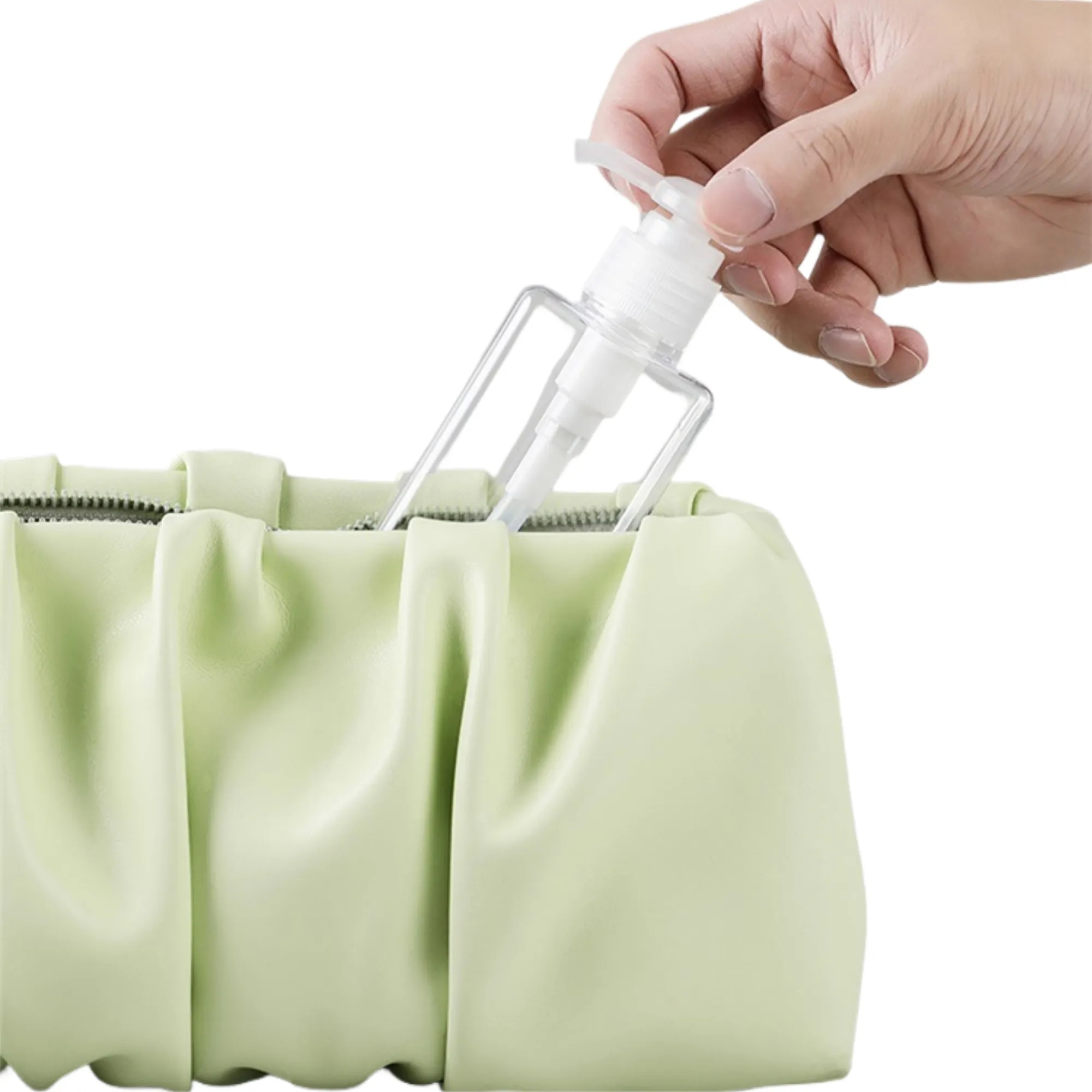 Portable Transparent Dispenser Bottle 8