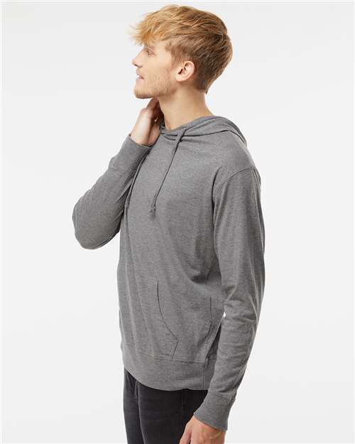 Unisex Lightweight Hooded Pullover T-Shirt - SS150J 37