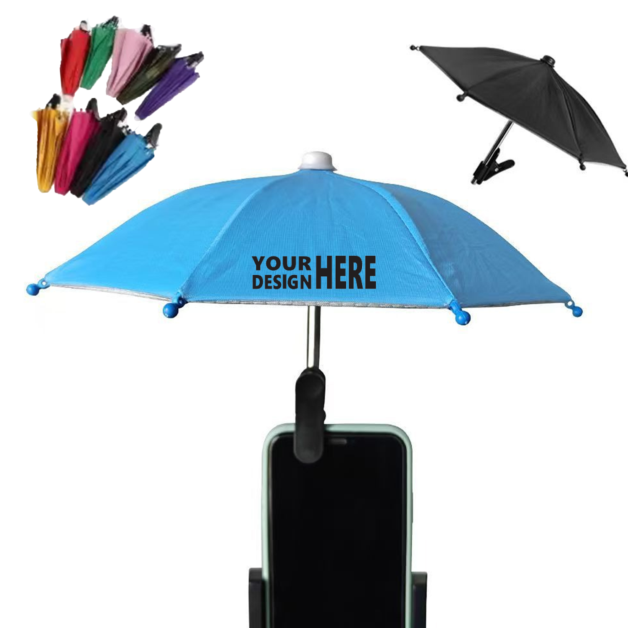 Outdoor Mobile Phone Umbrella For Sun Protection 1