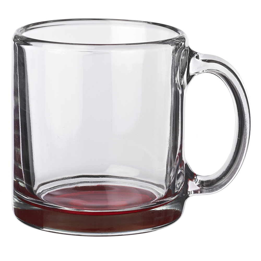13 oz. Libbey Clear Glass Coffee Mugs 18