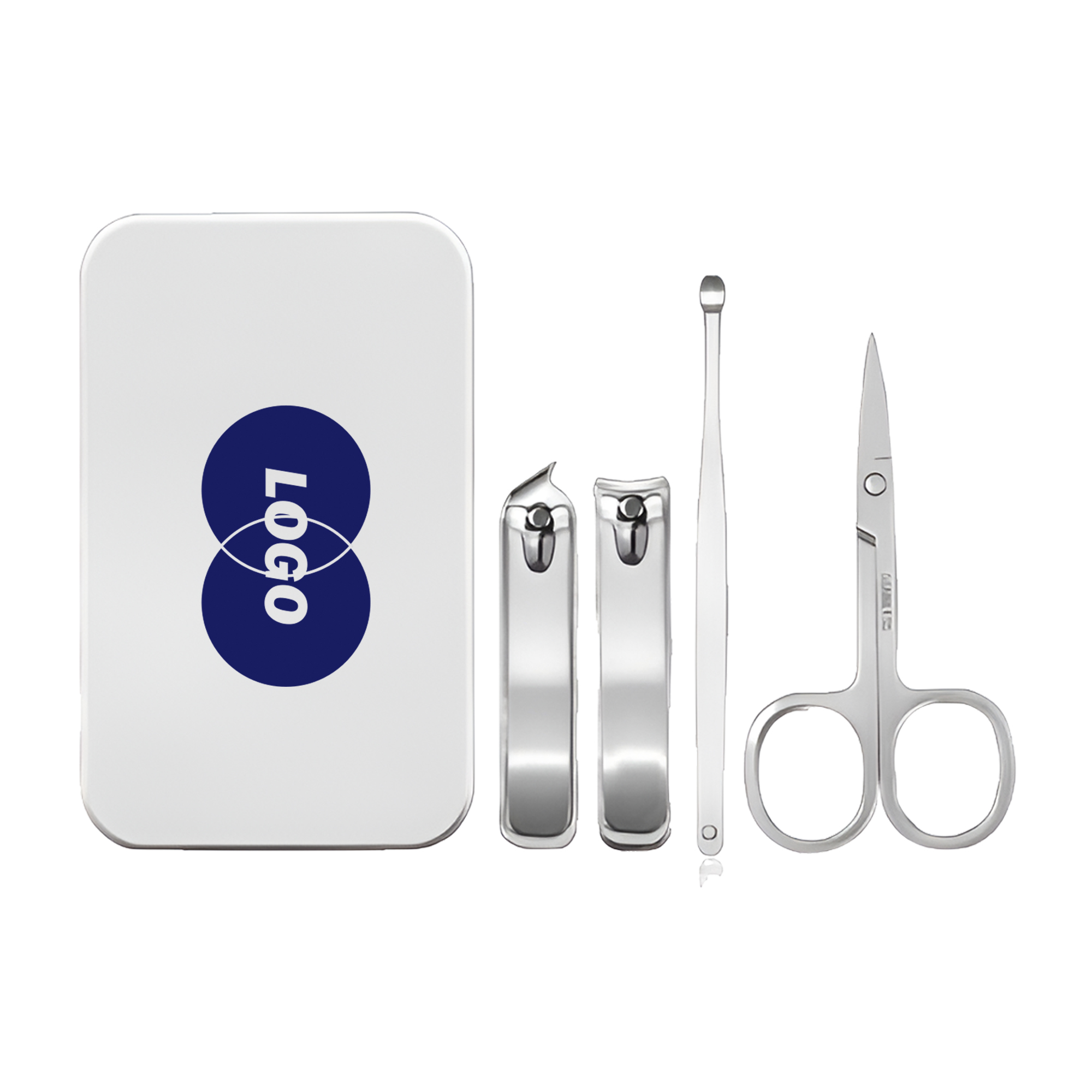 MOQ 50 Versatile Stainless Steel Nail Clippers Set 1