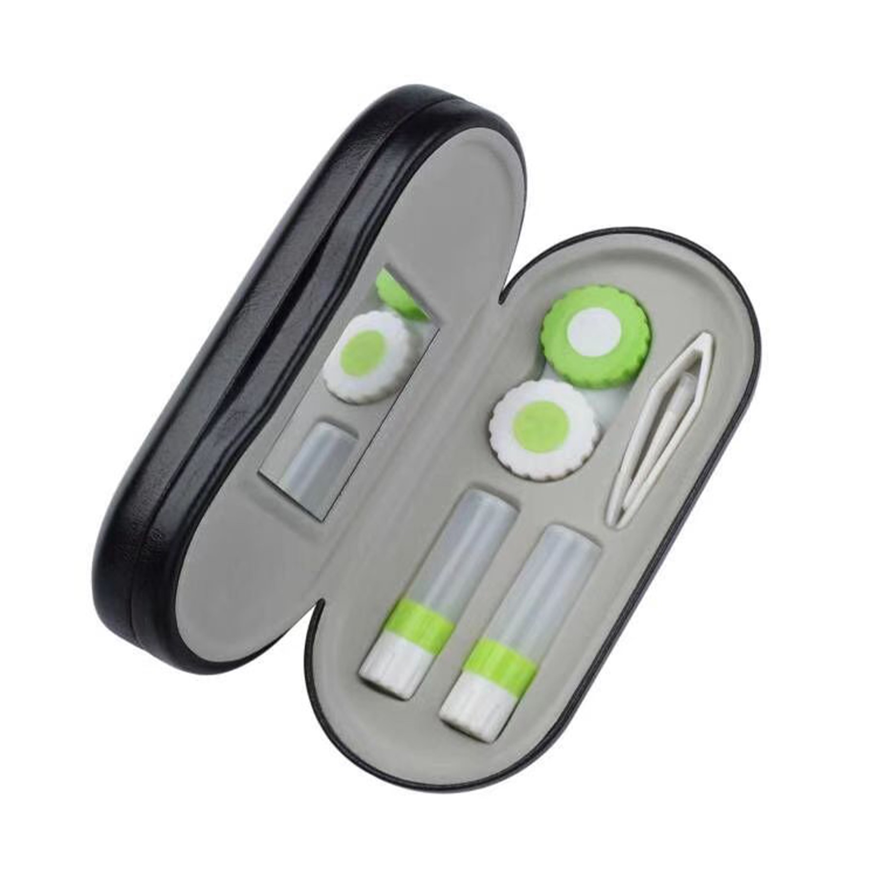 Double Layer Eyeglass Case with Mirror 7