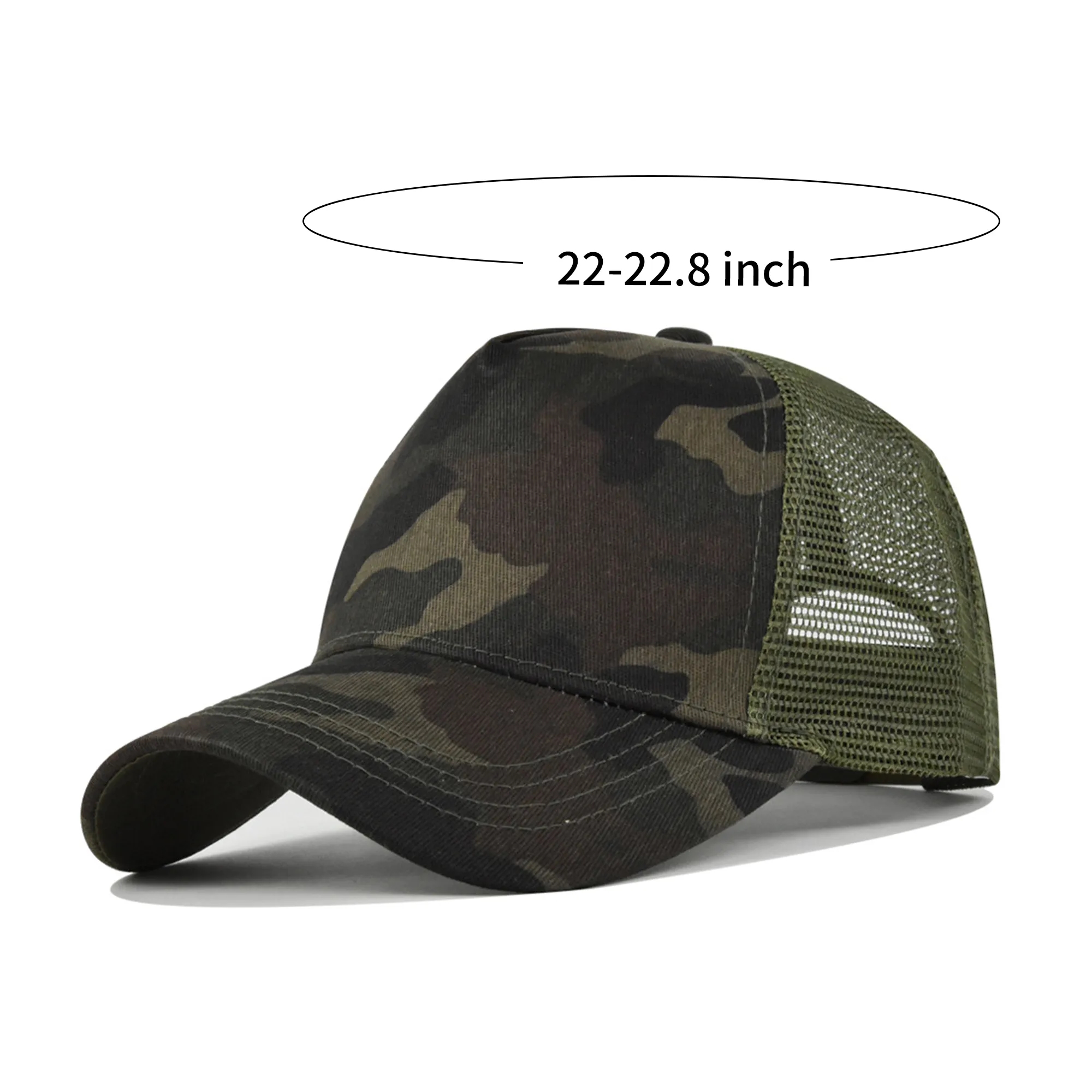 Hard Top 5 Panel Mesh Trucker Cap 28