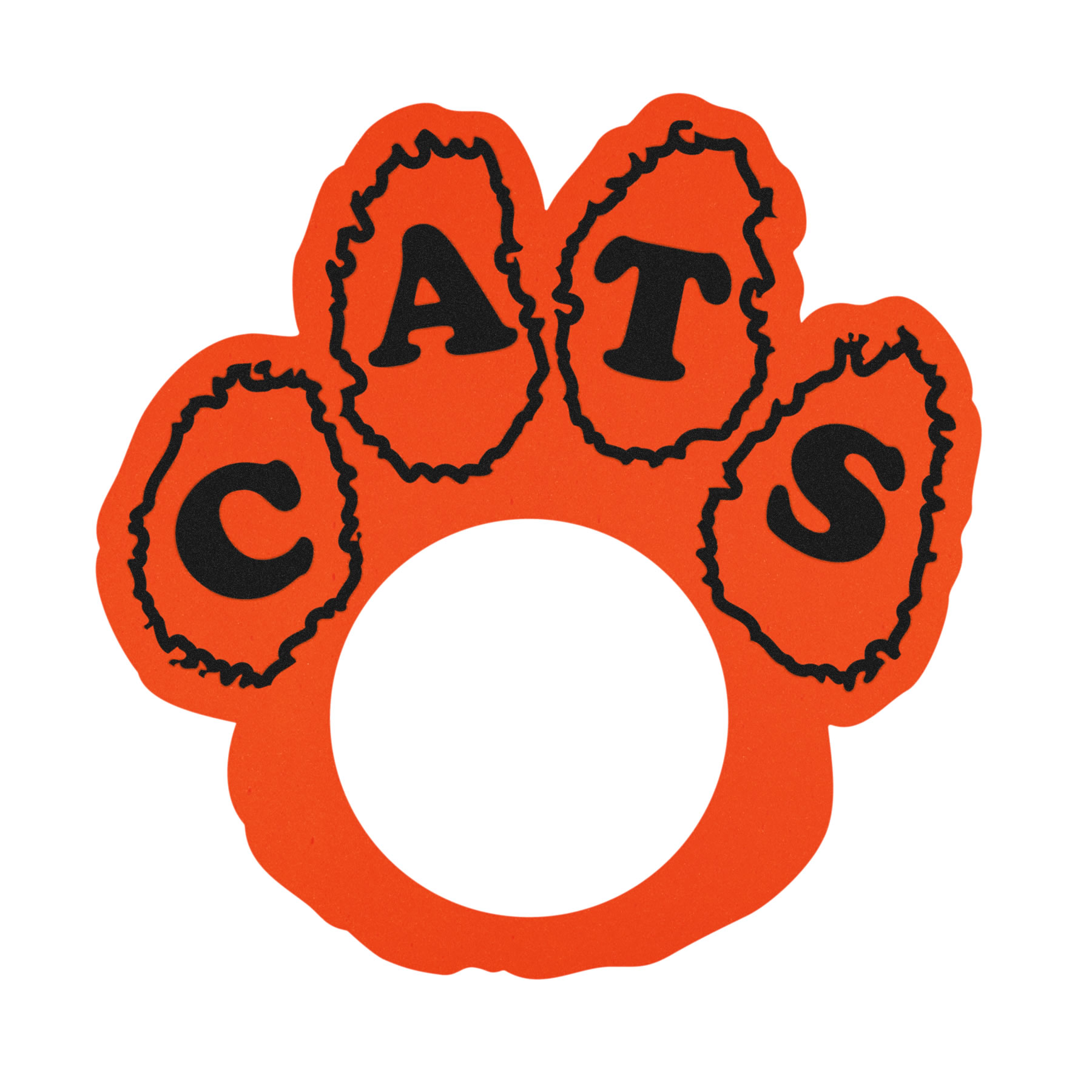 12" Foam Paw Visor 7