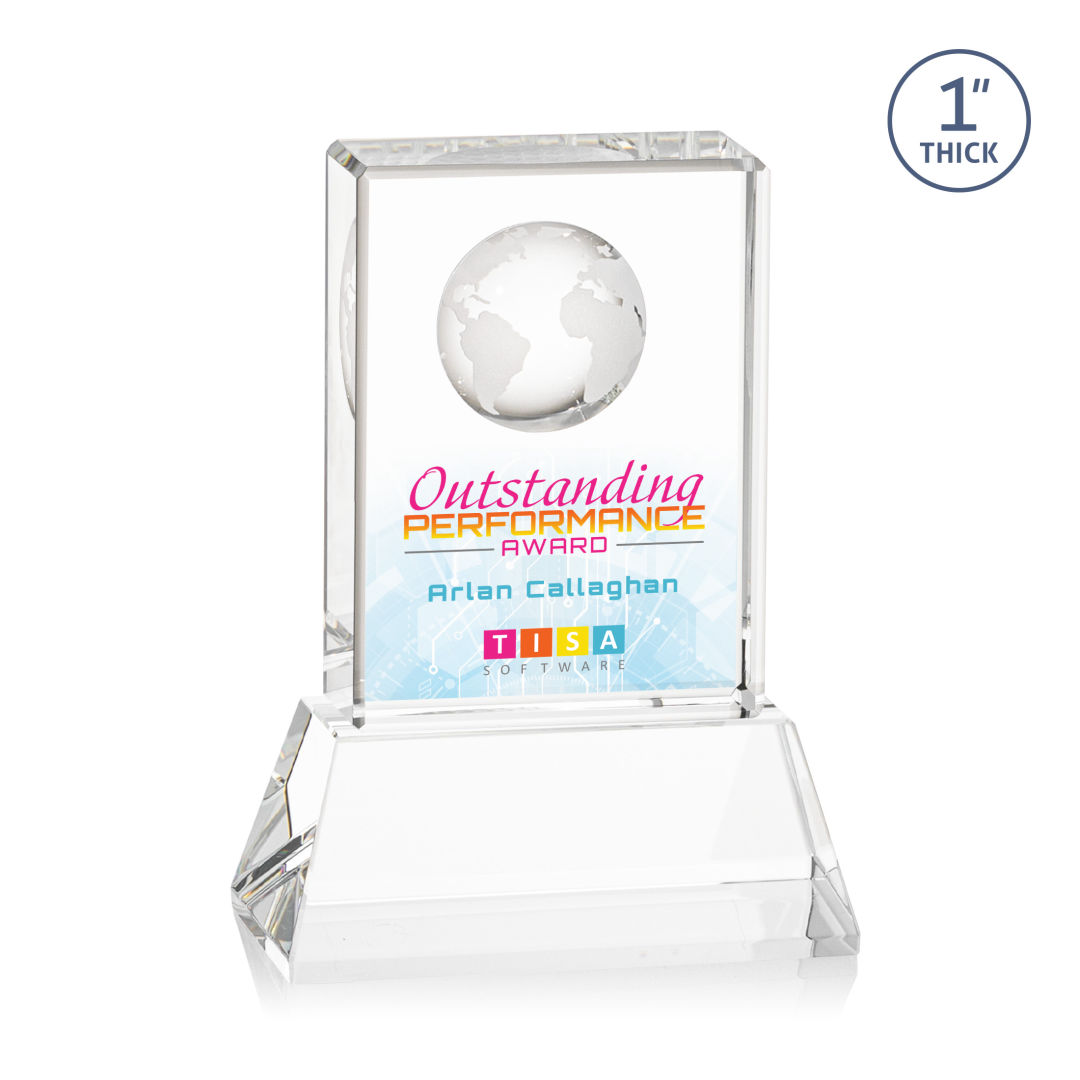 Ambassador VividPrint™ Award on Base - Clear 10
