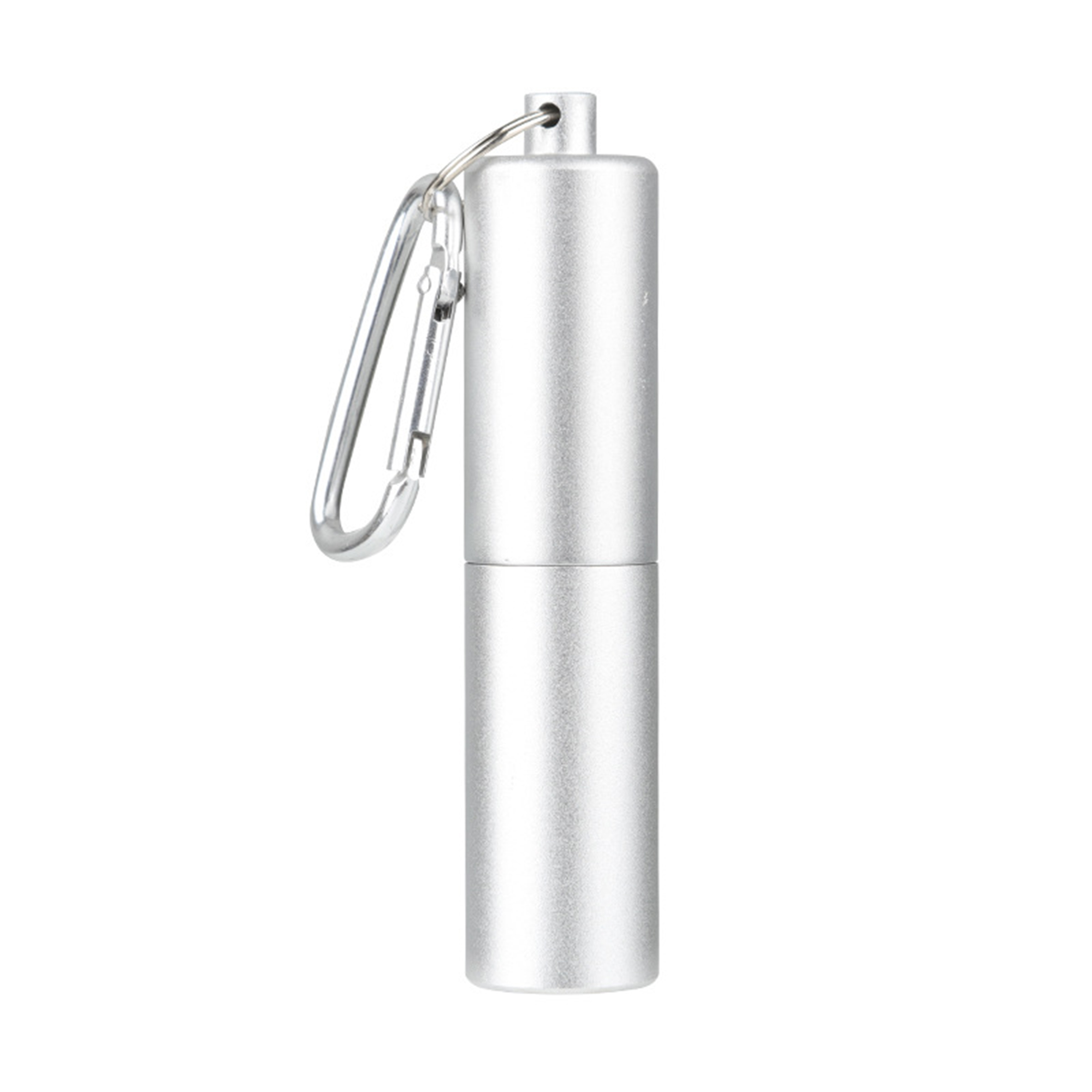 Mini Power Bank With Carabiner 2600 mAh 1.18" Diameter x 3.43" Height 7