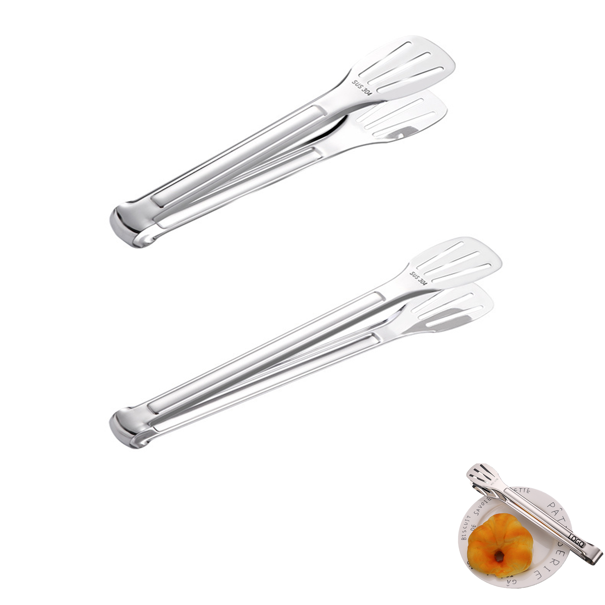 Outdoor Barbecue Tongs 2