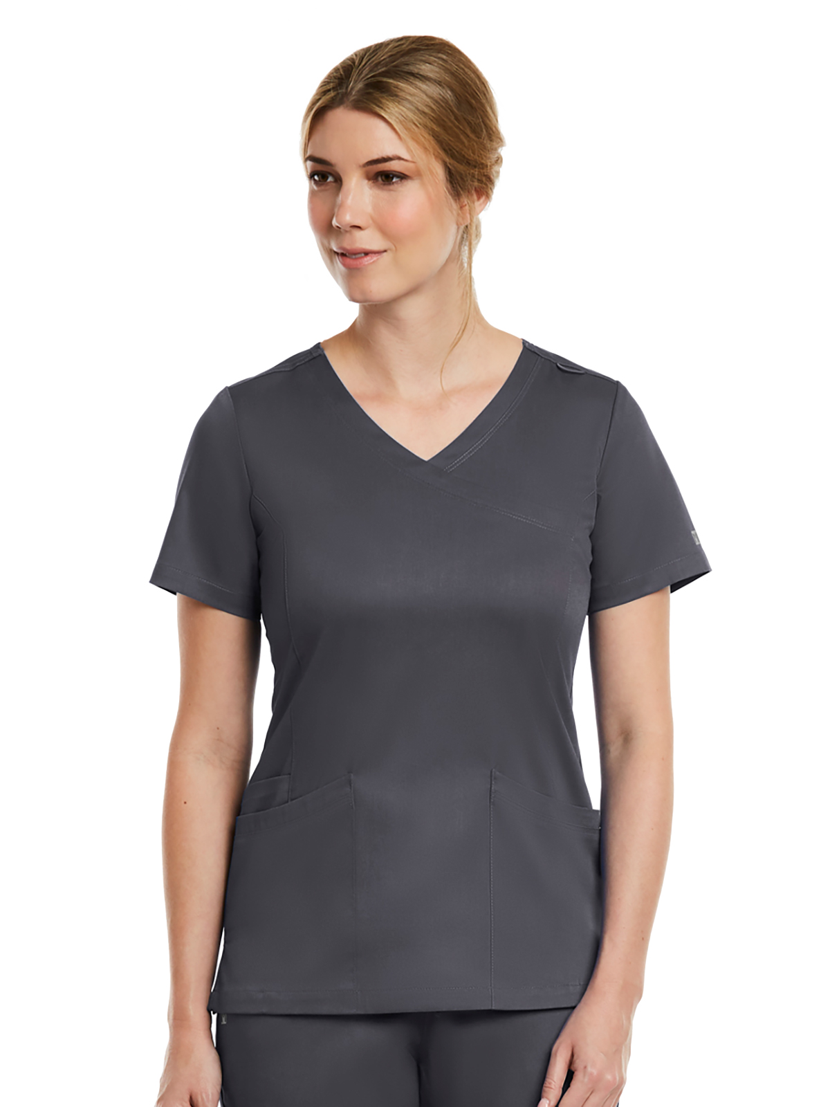 Maevn - Matrix - Women's Three-Pocket Curved Mock Wrap Top 46