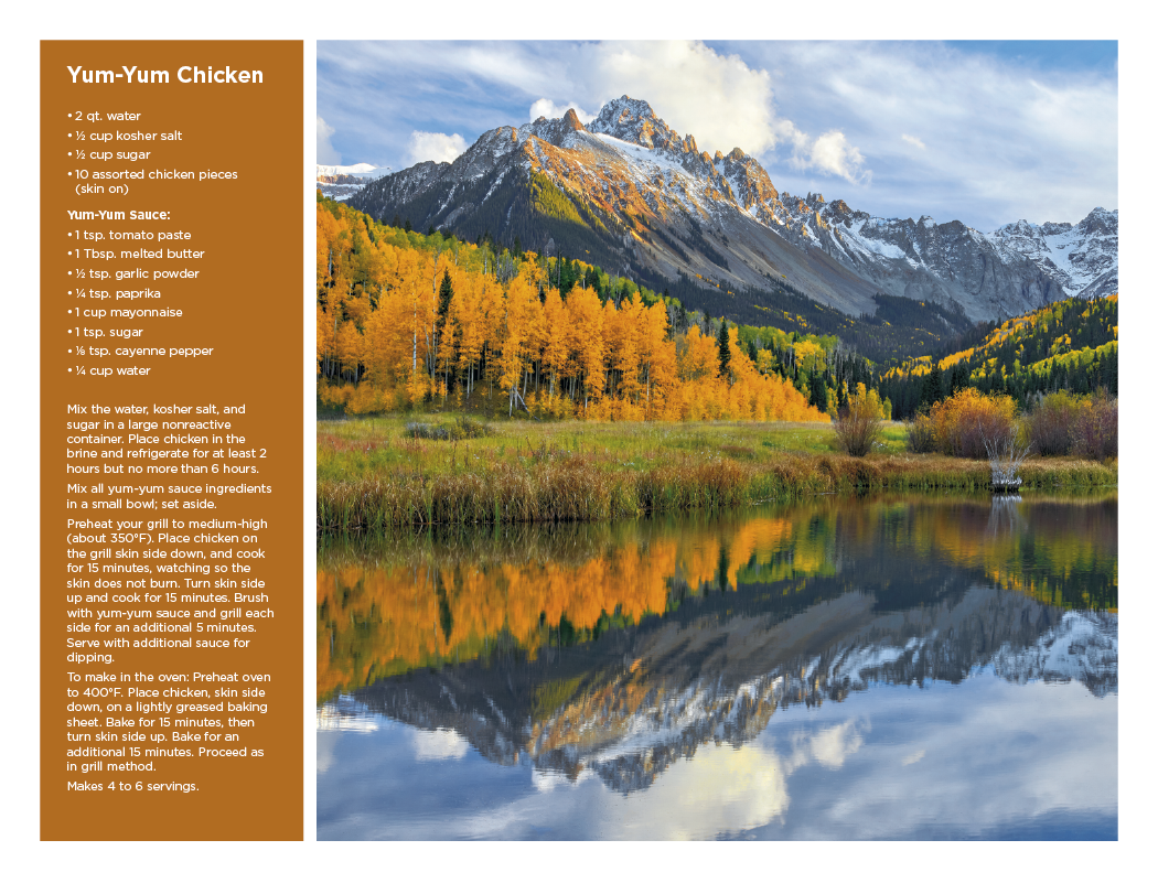 Triumph® Calendars America the Beautiful with Recipes Calendar 5