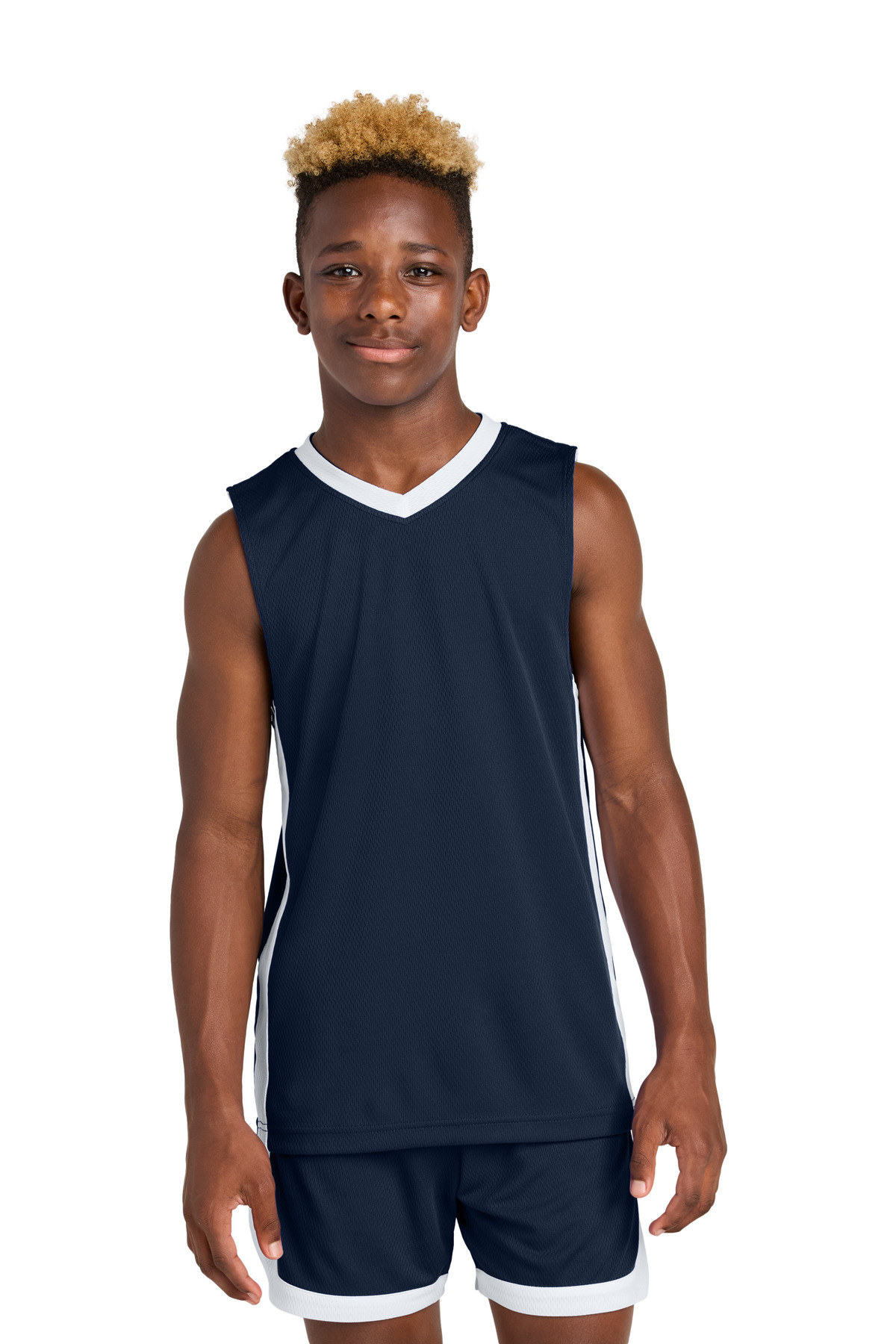 Sport-Tek Youth Rival Basketball Rev Jersey YST900 37