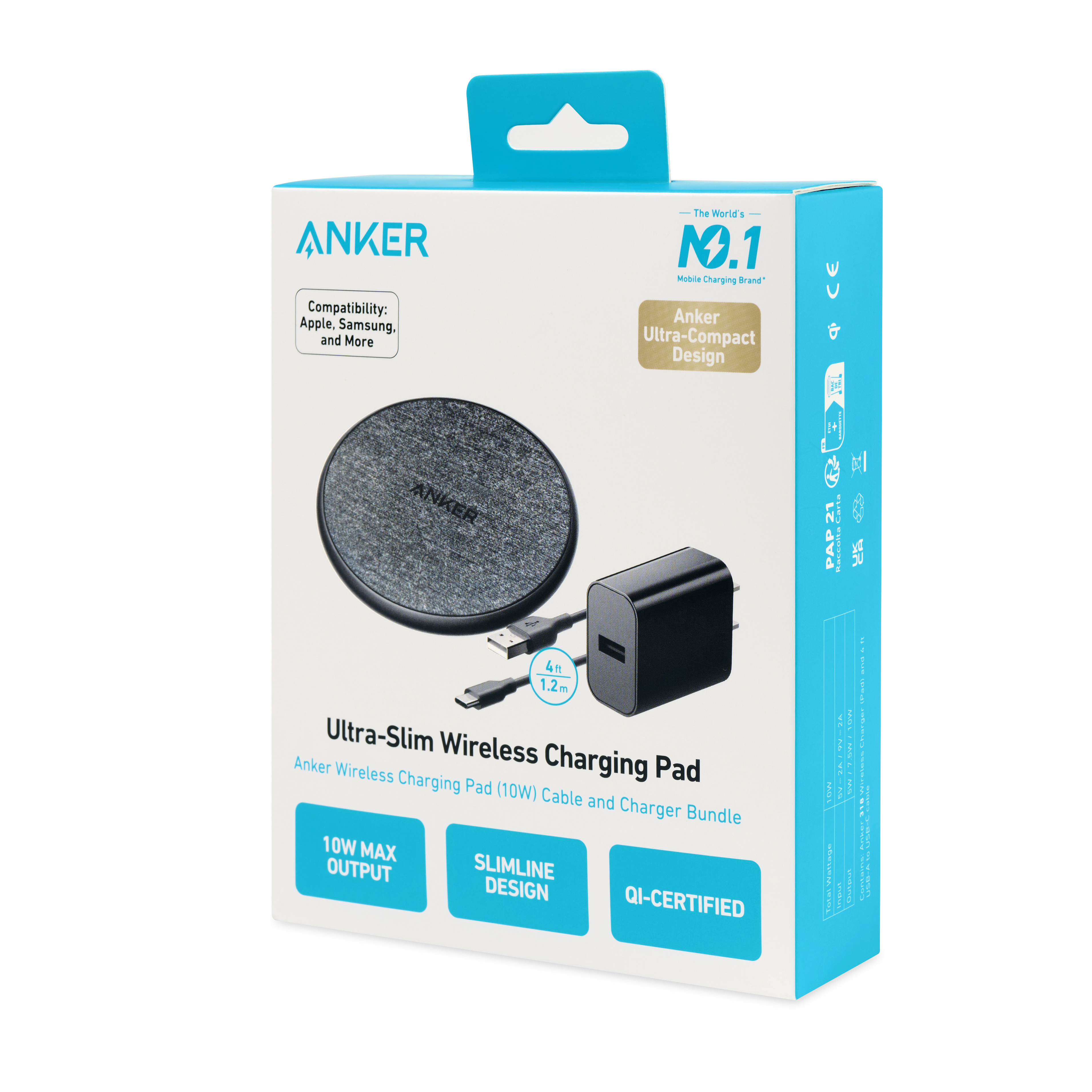 Anker® 318 Wireless Charging Pad 8