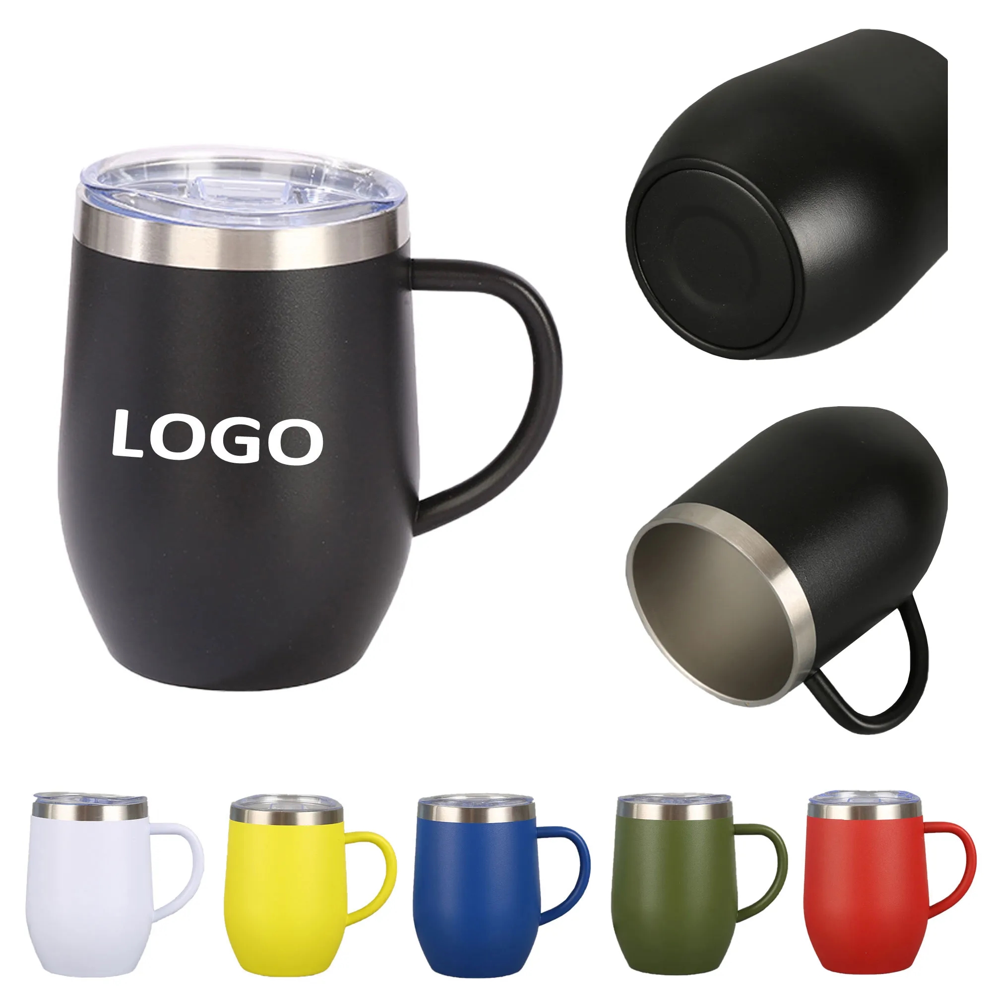 12 oz Vacuum Insulated Coffee Mug 2