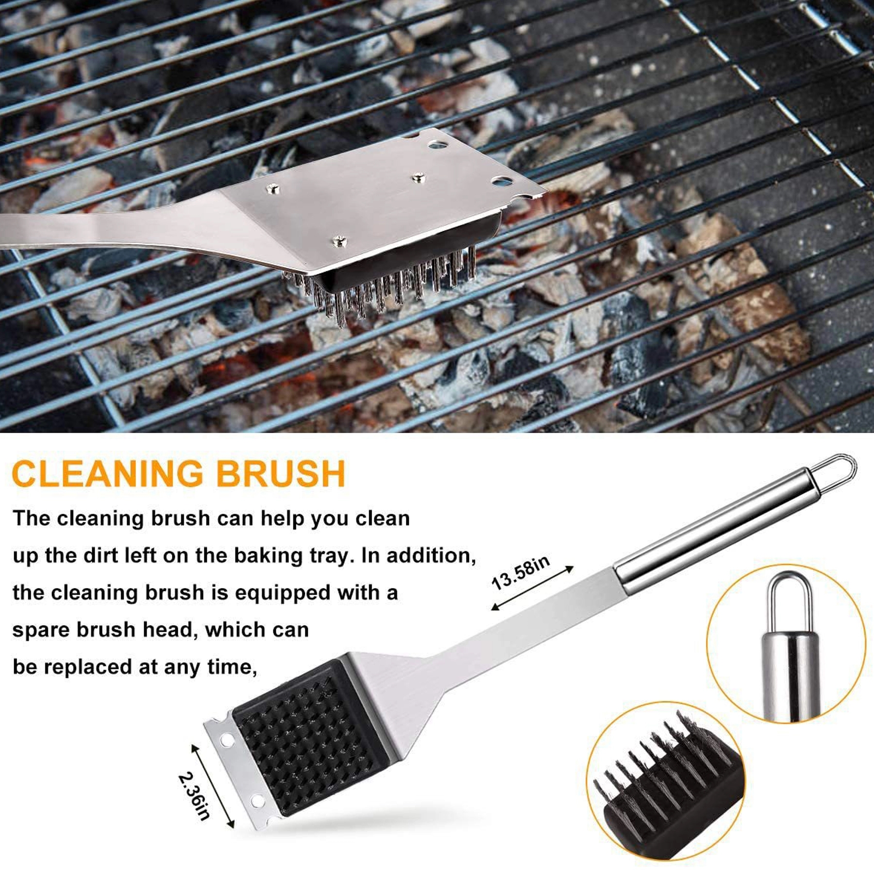 Bbq Accessory Set-Oven Apron Cloth Bag 3