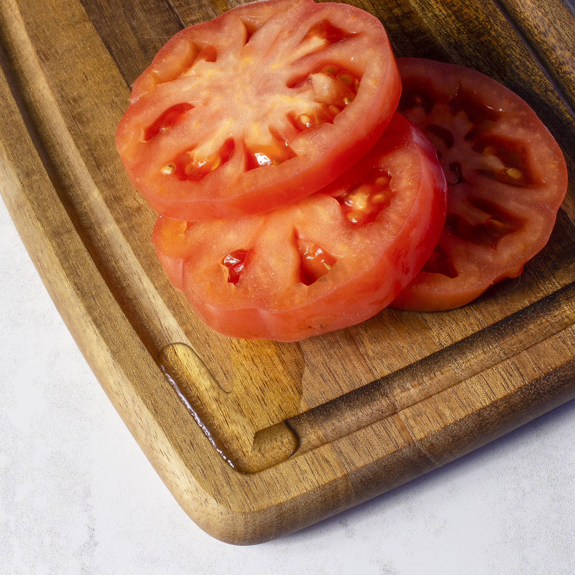 TB Home® 16" Acacia Cutting Board with Juice Groove 5