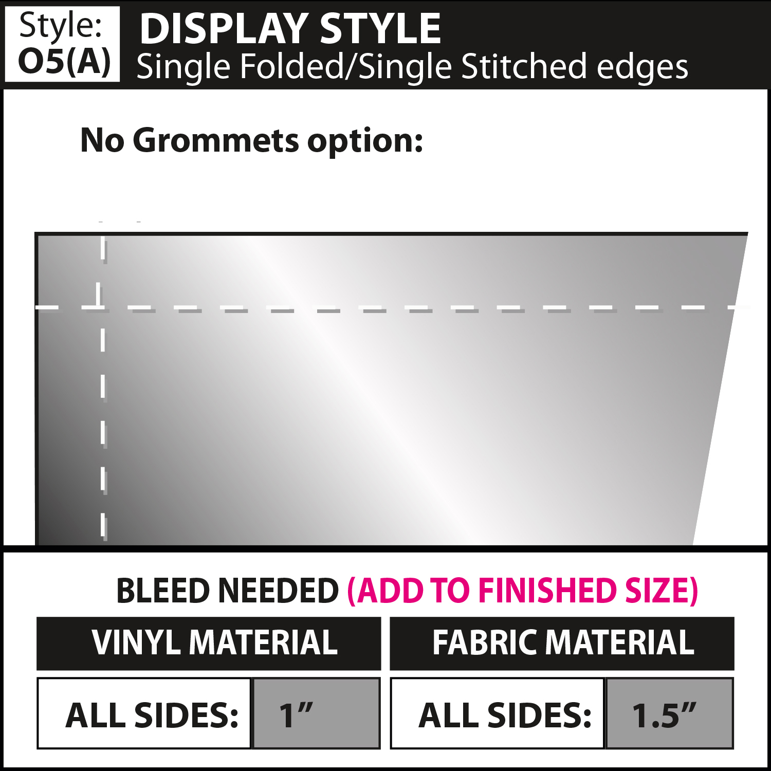 2' x 4' 10 oz. Vinyl Banner Single-Sided 8