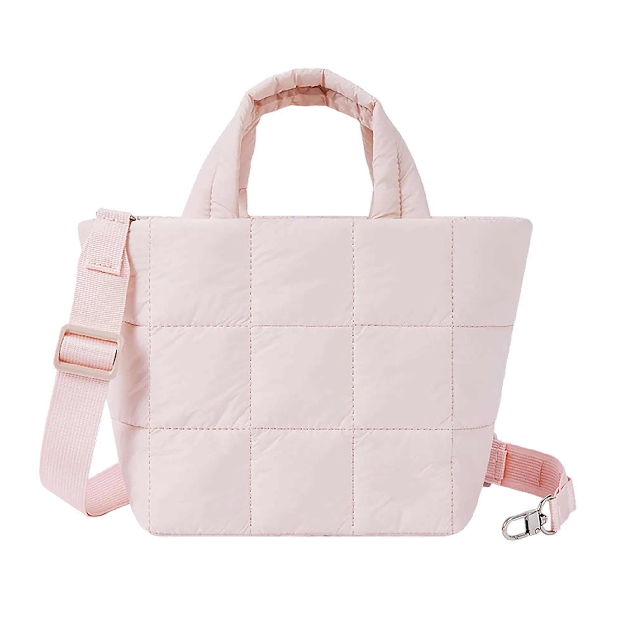 MOQ 50 Fluffy Quilted Casual Shoulder Bag 8