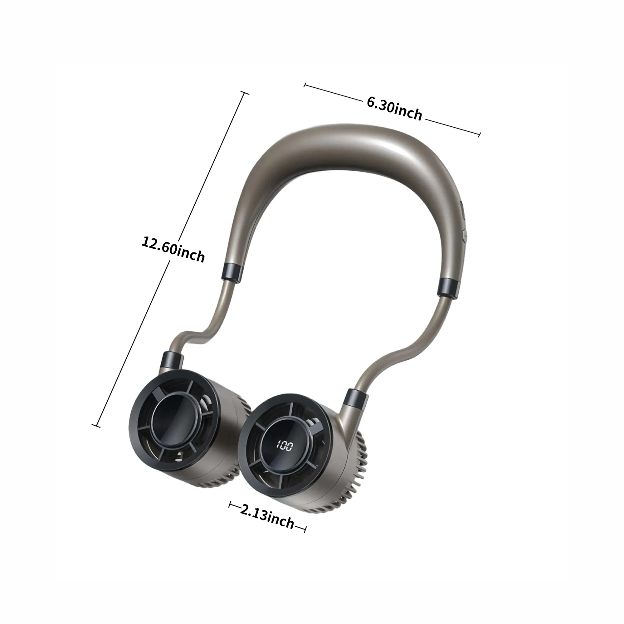 100-Speed Neck Fan with Lightweight Design 9