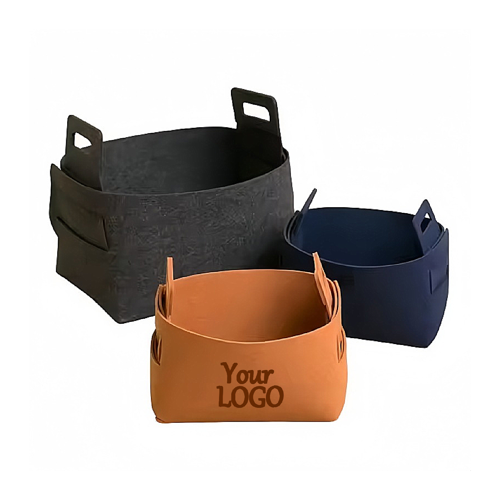 Small-Size Felt Storage Basket 2