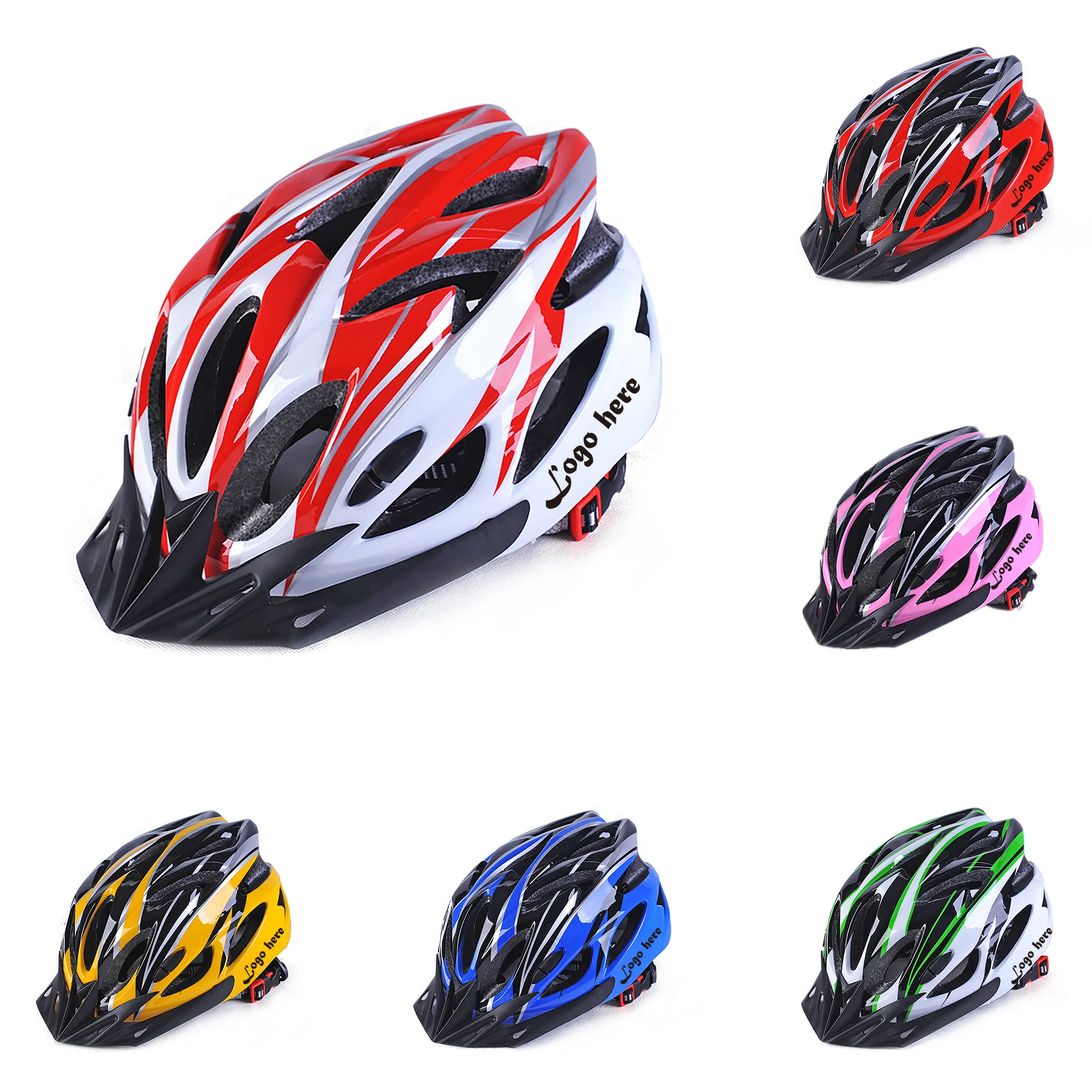 Bicycle Helmet With Adjustable Sizing Wheel
