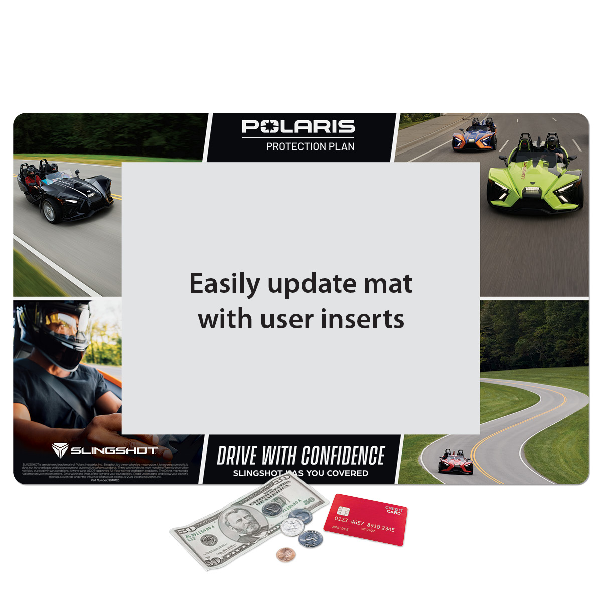 Frame-It Flex DuraTec Window Counter Mat-11"x17"x1/16"