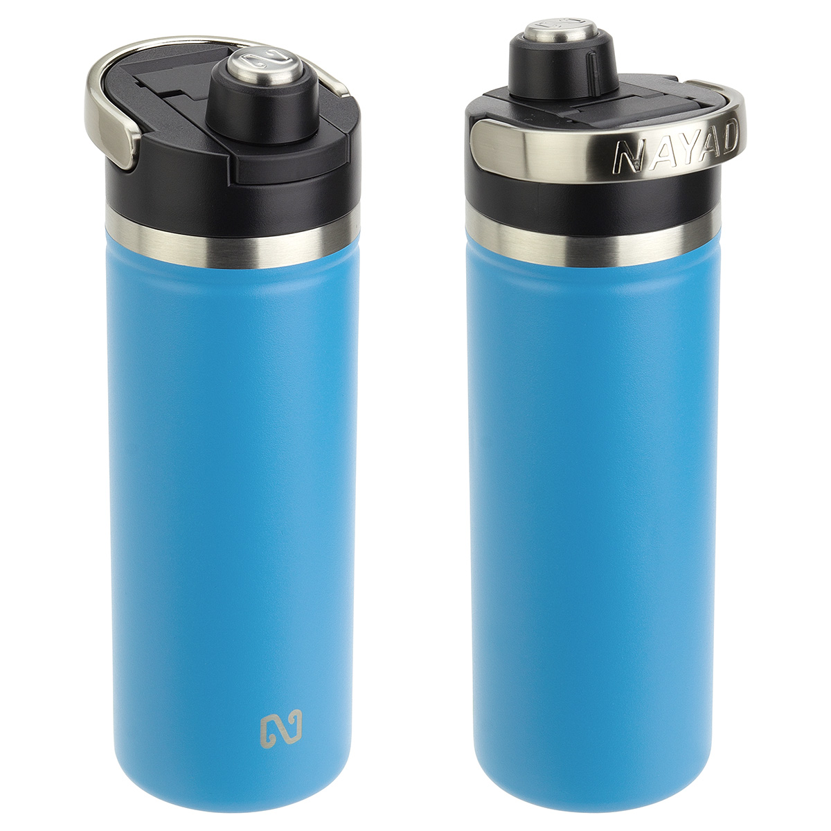 NAYAD® Traveler 18 oz Stainless Double-wall Bottle with Twist-Top Spout 53