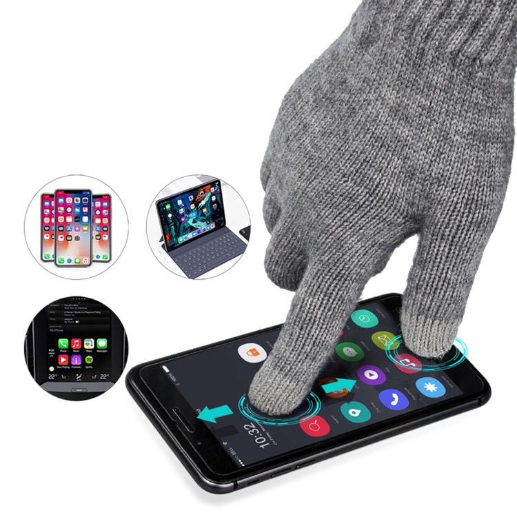 Knitted Touchscreen Gloves 4